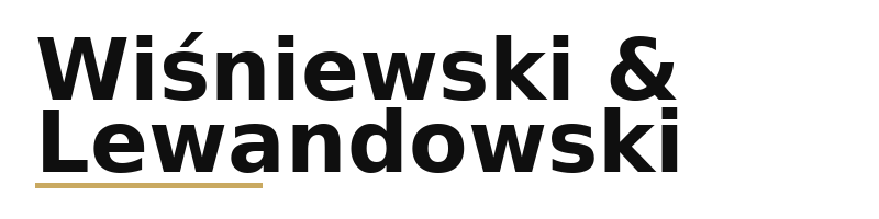 Wiśniewski & Lewandowski logo